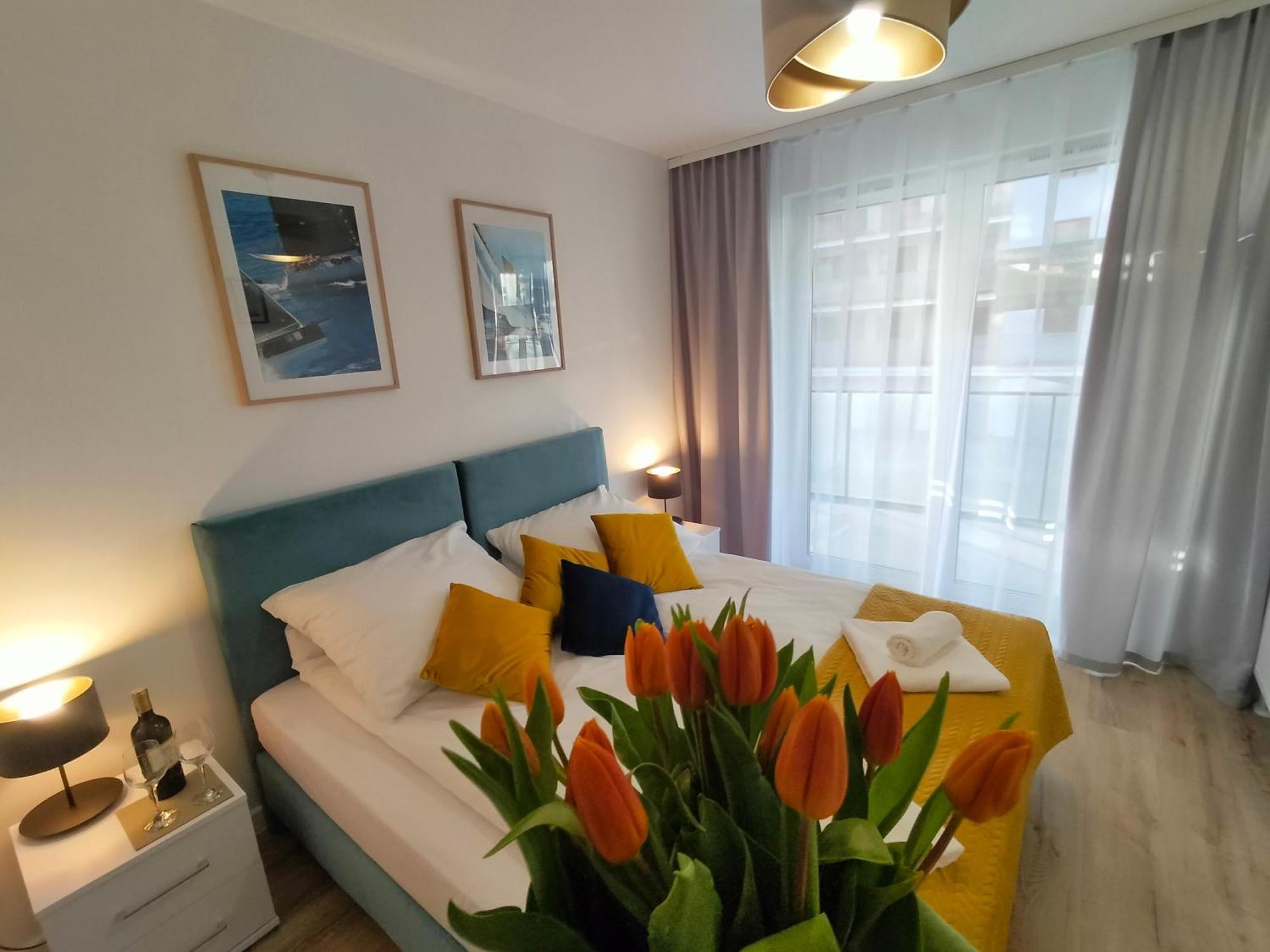 Cicha Przystan Apartamenty Regata Garaz W Cenie Kolobrzeg Oda fotoğraf